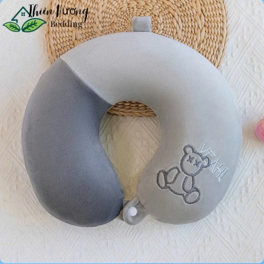 Gối chữ U cao su non Thiên Hương Tựa cổ giảm mỏi thoải mái du lịch văn phòng 6