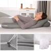 Gối chữ U đa năng cho mẹ bầu và bé - Cao cấp 3kg mẫu mới độc quyền, giảm giá 199k 3
