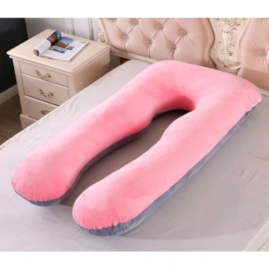 Gối chữ U đa năng cho mẹ bầu và bé - Cao cấp 3kg mẫu mới độc quyền, giảm giá 199k 7