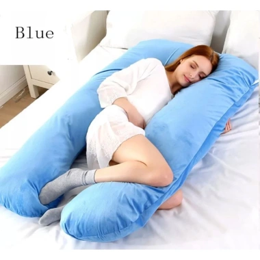 Gối chữ U đa năng cho mẹ bầu và bé - Cao cấp 3kg mẫu mới độc quyền, giảm giá 199k 9