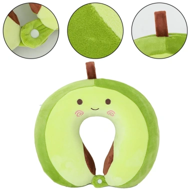 Gối Chữ U Dựa Cổ Nhung Mềm Mịn - Chống Đau Mỏi Văn Phòng, Lái Xe, Du Lịch 42.000₫