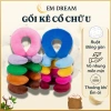 Gối chữ U EmDream mềm êm cao cấp - Kê cổ, ôm cổ cho văn phòng, du lịch, đi xe, ngủ trưa - Giá 65.000₫