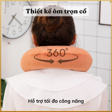 Gối chữ U EmDream mềm êm cao cấp - Kê cổ, ôm cổ cho văn phòng, du lịch, đi xe, ngủ trưa - Giá 65.000₫ 7