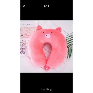 Gối chữ U Etami văn phòng tiện dụng, nút bấm, gối kê cổ, hàng loại 1 – Khuyến mãi 48.000đ