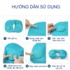 Gối chữ U gấp gọn tự bơm hơi - Tiện lợi cho du lịch, đi xa và nghỉ trưa văn phòng 6