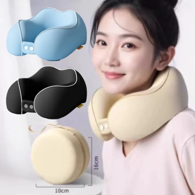Gối chữ U Kê cổ cao cấp 3D ôm khít, giảm mỏi cổ vai gáy, giải pháp cho dân văn phòng và phi công, giá ưu đãi 222.600đ