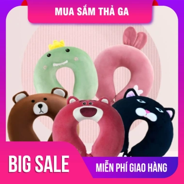 Gối chữ U kê cổ giảm đau vai gáy - Bán chạy 2.025, giá chỉ 45.000đ