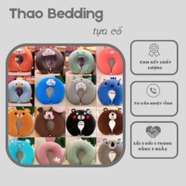 Gối chữ U kê cổ giảm đau vai gáy, hỗ trợ ngồi văn phòng, du lịch - Quà tặng lý tưởng 35k
