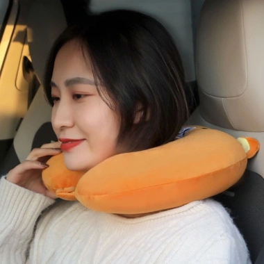 Gối chữ U kê cổ giảm đau vai gáy, tiện dùng văn phòng du lịch, quà tặng - Giá chỉ 45.000đ