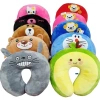 Gối chữ U kê cổ nhung Hàn Quốc siêu êm, đa màu, tiện du lịch - Giá 49.000₫ 2