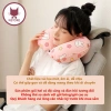 Gối Chữ U Kê Cổ Tự Bơm Hơi Gấp Gọn Du Lịch - Vải Lụa Mát Giá 79.000 VND 2