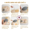 Gối Chữ U Kê Cổ Tự Bơm Hơi Gấp Gọn Du Lịch - Vải Lụa Mát Giá 79.000 VND 4