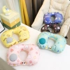 Gối chữ U lụa bơm hơi di động du lịch máy bay - Gối cổ thông minh HICKIES giá 74.000₫ 2