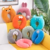 Gối chữ U tựa cổ hình dễ thương, giảm mỏi vai gáy cho dân văn phòng, giá 38k 9