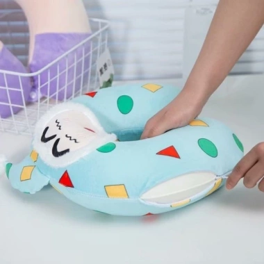Gối chữ U văn phòng ruột cao su non êm ái Shinnosuke – Giá chỉ 52.000₫ 3 Gối chữ U văn phòng ruột cao su non êm ái Shinnosuke – Giá chỉ 52.000₫ 3