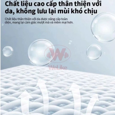 Gối chữ U Welike cao su non dạng tròn - Kê cổ giảm đau vai gáy, dùng cho văn phòng, ô tô, máy bay - Quà tặng lý tưởng