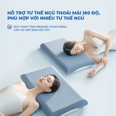 Gối Cloud Comfort ISUNI PRO Memory Foam - Giảm Đau Cổ Vai Gáy, Giá 399.000 3