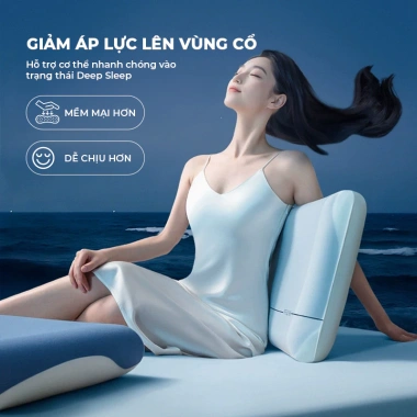 Gối Cloud Comfort ISUNI PRO Memory Foam - Giảm Đau Cổ Vai Gáy, Giá 399.000 5