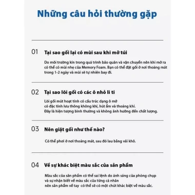 Gối Cloud Comfort ISUNI PRO Memory Foam - Giảm Đau Cổ Vai Gáy, Giá 399.000 8