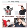 Gối Cổ 3 Tầng Bơm Hơi Mềm Mại - Thư giãn, hỗ trợ lực kéo, dùng tại nhà nam nữ, giá 86k 6