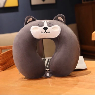 Gối cổ Capybara chữ U cao su non êm ái nhẹ mềm mại gối kê cổ giảm giá 20k chỉ 75.000đ 5