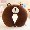 Gối cổ chữ U 32x32cm - Ngủ trưa, chống đau cổ, phù hợp máy bay, ô tô, du lịch - 65.000₫ 4