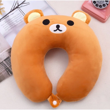 Gối cổ chữ U BÔNG hỗ trợ đau mỏi cổ - Tựa cổ tiện cho văn phòng & du lịch, giảm còn 40.179₫