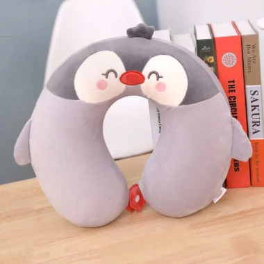 Gối Cổ Chữ U Cao Su Nguyên Khối Hình Thú - Gối Kê mịn giảm mỏi vai gáy, chỉ 69.000đ