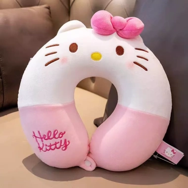 Gối cổ chữ U Hello Kitty Chiikawa bông cotton giảm giá từ 60.270 còn 49.000 VNĐ Mim Mim