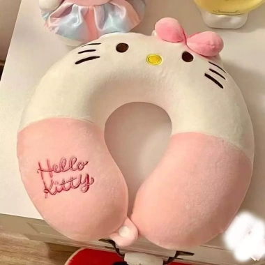 Gối cổ chữ U Hello Kitty Chiikawa bông cotton giảm giá từ 60.270 còn 49.000 VNĐ Mim Mim