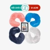 Gối cổ chữ U Kingsun UA20 Văn phòng – Máy bay, hỗ trợ cổ, giảm mỏi, giá 49.000₫