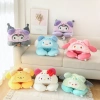 Gối cổ chữ U Kuromi ngủ trưa, văn phòng & du lịch kèm mũ trùm đầu, giảm giá 169k 2