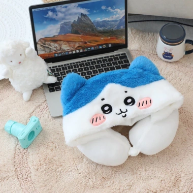 Gối cổ chữ U mũ Kitty giữ ấm mềm mại chất liệu mềm giảm giá 160k từ 196.800 VND gối kê cổ hình chữ U 2