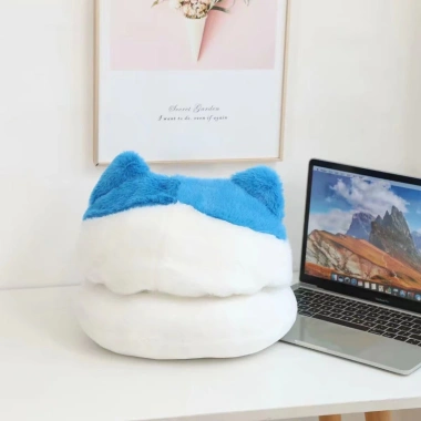 Gối cổ chữ U mũ Kitty giữ ấm mềm mại chất liệu mềm giảm giá 160k từ 196.800 VND gối kê cổ hình chữ U 5