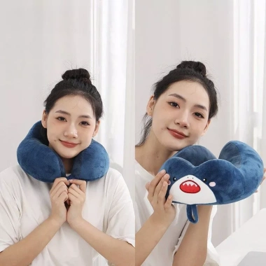 Gối cổ du lịch chữ U cao cấp, dệm đỡ gáy hình động vật dễ thương – Giảm mỏi cổ, dùng văn phòng, giá 109.900₫