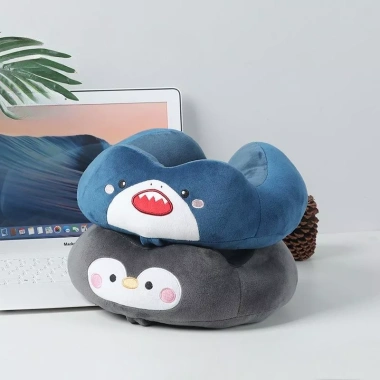 Gối cổ du lịch chữ U cao cấp, dệm đỡ gáy hình động vật dễ thương – Giảm mỏi cổ, dùng văn phòng, giá 109.900₫