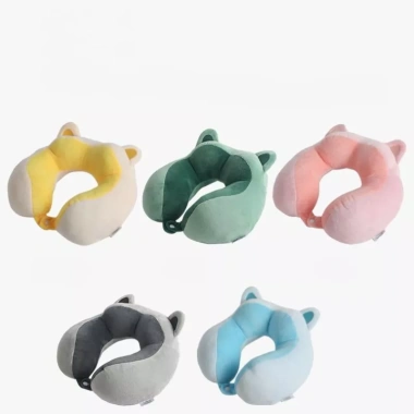 Gối cổ du lịch chữ U cao cấp, dệm đỡ gáy hình động vật dễ thương – Giảm mỏi cổ, dùng văn phòng, giá 109.900₫