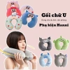 Gối cổ du lịch chữ U Kuromi Cinnamon giảm mỏi cổ, thiết kế động vật dễ thương, gối đeo cổ văn phòng cao cấp 109.000₫