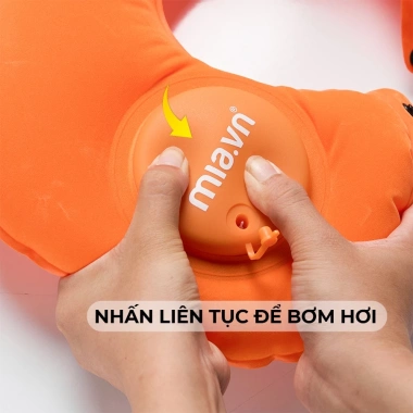 Gối cổ du lịch gối hơi gấp gọn Orange Êm ái, siêu nhẹ, tiện lợi, giảm giá 69.000₫ 2 Gối cổ du lịch gối hơi gấp gọn Orange Êm ái, siêu nhẹ, tiện lợi, giảm giá 69.000₫ 2