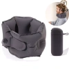 Gối cổ du lịch hình chữ U YITAQI - Bơm hơi điều chỉnh, thoáng khí, 360° bỏ túi, hỗ trợ máy bơm, giảm đau cổ - 173.664₫