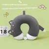 Gối cổ hình chữ U hoạt hình trẻ em Memory Foam du lịch hỗ trợ ngủ văn phòng gối đi học di động tiện dụng chỉ 223.374₫ 8