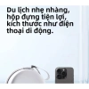 Gối cổ hình chữ U Memory Foam siêu mềm, vải từ tính, phù hợp du lịch giảm giá 3