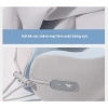 Gối cổ hình chữ U Memory Foam siêu mềm, vải từ tính, phù hợp du lịch giảm giá 5
