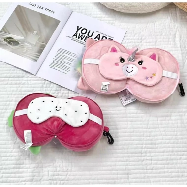 Gối cổ S!nsay xuất Mỹ kèm bịt mắt và móc treo - giảm còn 99.000₫ 2