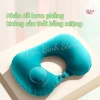 Gối cổ tự động bơm hơi chữ U, du lịch gọn nhẹ, không cần thổi miệng, tiện mang theo 2