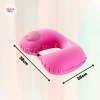 Gối cổ tự động bơm hơi chữ U, du lịch gọn nhẹ, không cần thổi miệng, tiện mang theo 3
