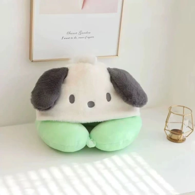Gối cổ U hình Little Devil My Melody – mũ hoạt hình, du lịch ô tô, ngủ văn phòng, chỉ 191k 5