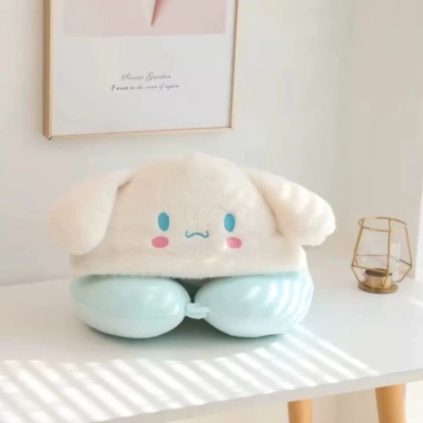 Gối cổ U hình Little Devil My Melody – mũ hoạt hình, du lịch ô tô, ngủ văn phòng, chỉ 191k 6