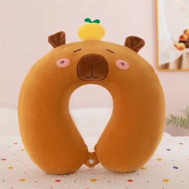 Gối cổ U ruột cao su non, vải co giãn 4 chiều mịn đàn hồi – Thoải mái đi xe, ngủ trưa 119k