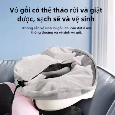Gối Cổ Văn Phòng Chữ U Dream of Love - Cao Su Non Giảm Đau Mỏi Cổ, Phù Hợp Văn Phòng & Du Lịch, Giá 58.500₫ 5 Gối Cổ Văn Phòng Chữ U Dream of Love - Cao Su Non Giảm Đau Mỏi Cổ, Phù Hợp Văn Phòng & Du Lịch, Giá 58.500₫ 5